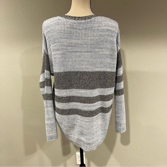 Victoria’s Secret chunky knit striped oversized sweater - Picture 5 of 13